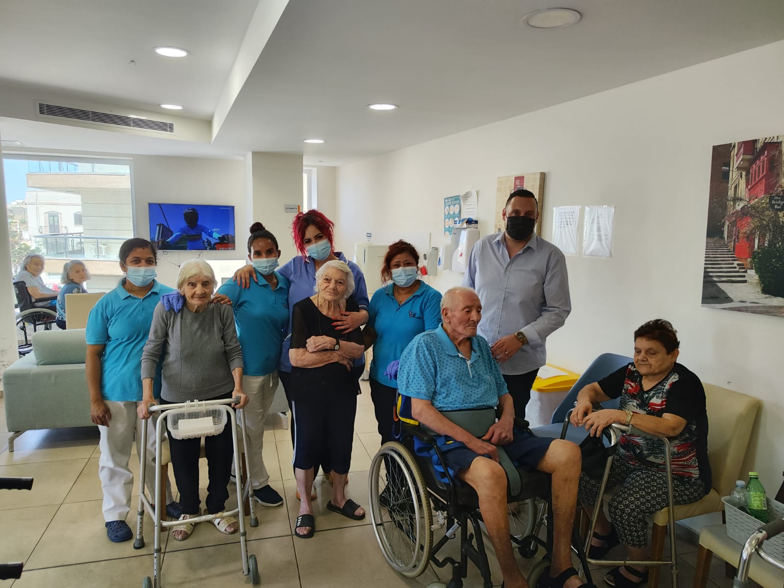 Vice-Mayor Visit to Care Residence – Residenza San Guzepp